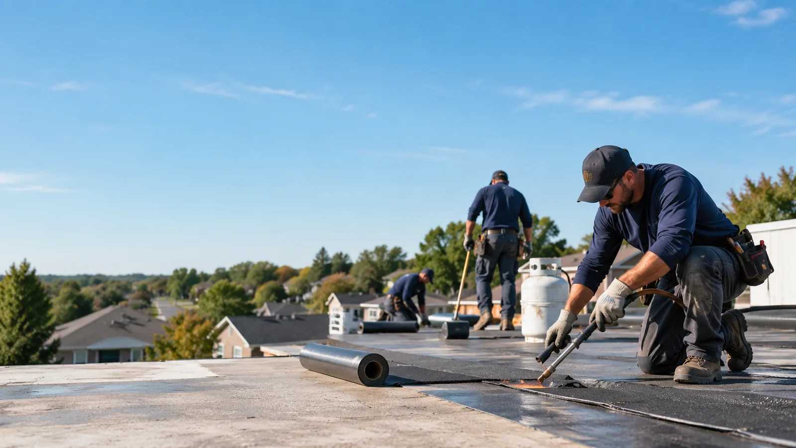 Flat Roof Leak Repair providers in Spencer, IN